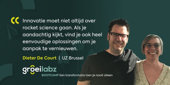 Managersduo stroomlijnt 150 innovatieprojecten binnen UZ Brussel